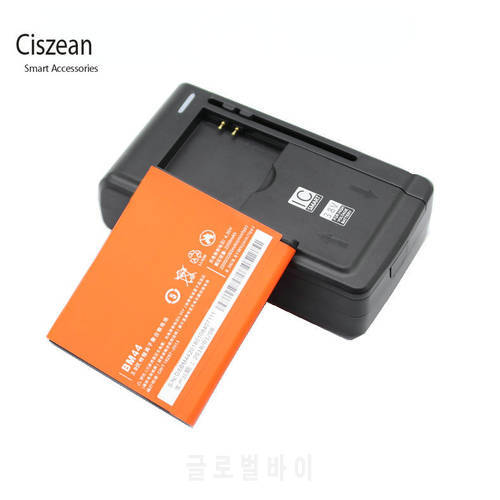 Ciszean 1x New 3.8V 2200mAh BM44 BM 44 Phone Replacement Li-Polymer Battery+Universal Charger for Xiaomi redmi 2 Redmi 2A