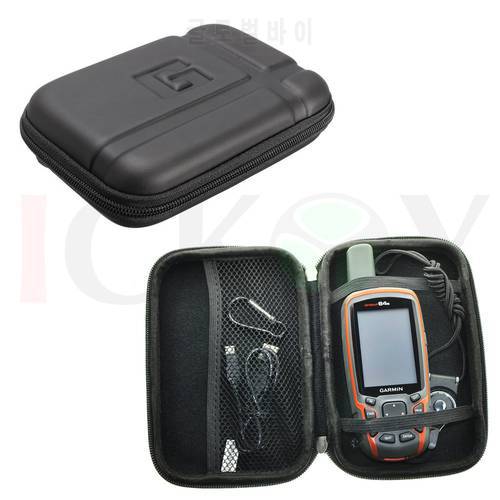 Portable Protect Case+Black Detachable Ring Neck Strap for Garmin GPSMap 60CS 62 64 62st 63SC 64st 66st Astro 320 220