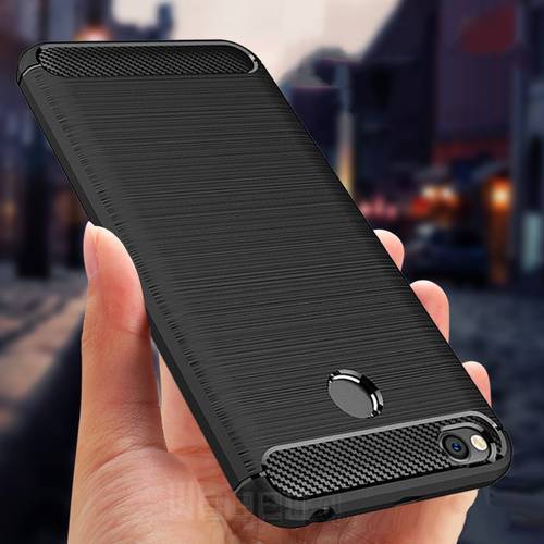 For Xiaomi Redmi 4X Case Silicone Carbon Fiber Heavy ShockProof Full Protector Fitted Soft TPU Case For Xiaomi Redmi 4X Cover
