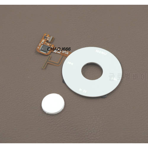 White Clickwheel Click Wheel + White Central Button for iPod 5th gen iPod 5 Video 30GB 60GB 80GB