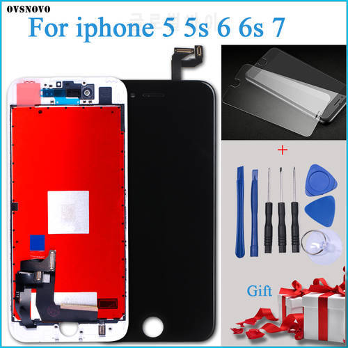 AAA LCD Display For iPhone 5 5S 6 6S 7 Module Touch Screen Glass Digitizer Replacement For iphone 6s Repair LCD Screen Assembly