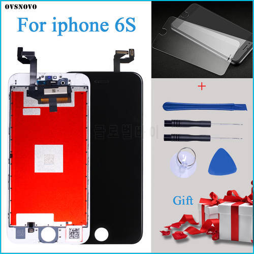 Ovsnovo AAA+++ Quality For iPhone 4s 5 5s 6 6s LCD Display Touch Screen Assembly 100% Brand New+tempered glass+Tools