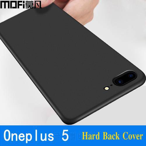 for oneplus 5 case cover hard PC full protect one plus 5 case back cover black capas thin coque MOFi original 1 plus 5 case 5.5