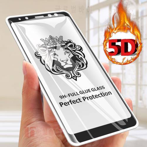 Tempered Glass For Samsung Galaxy A7 2018 A750 J6+ J8 A6 A8 Screen Protector Full Glass For Samsung J4 Plus A6S A8S Glass
