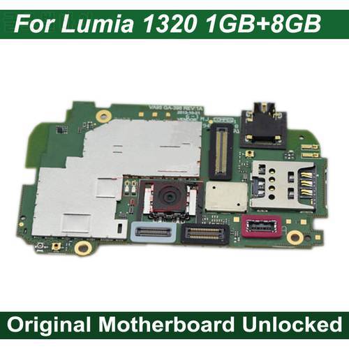 Tested Work Original Unlocked Mainboard Motherboard Flex Circuits Cable FPC For Nokia Lumia 1320 1GB+8GB
