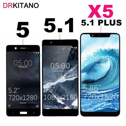 DRKITANO Screen For Huawei Honor X9 5G LCD Display Screen Touch Panel Digitizer Assembly With Frame Replacement Parts ANY-NX1