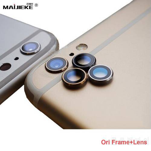 Ori Sapphire Crystal Camera Glass Lens with Frame Replacement for Apple iPhone X XS Max XR Back Camera Lens+Free Tempered Glass