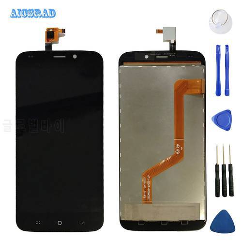AICSRAD Digitizer Glass Panel For DEXP Ixion M255 Pulse LCD Display + Touch Screen assembly Replacement M 255 +tools +adhesive