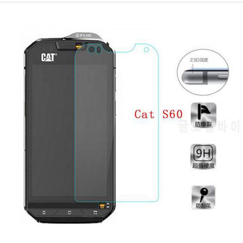 For Cat S60 Cover Tempered Glass Scratch Proof Premium Screen Protector LCD Front Film Case For Caterpillar Cat S60 Mobile Phone