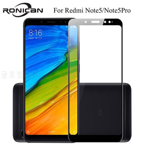 Full cover Tempered Glass For XIAOMI Redmi note 5 PRO note5 prime global 5.99 inch Screen protective smartphone on toughened