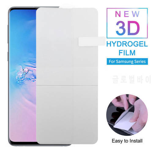 3D Full Cover Screen Protector Soft Film For Samsung Galaxy S20 S10 Lite S10e Note 10 Plus Ultra A50 A51 A70 A71 Hydrogel Film