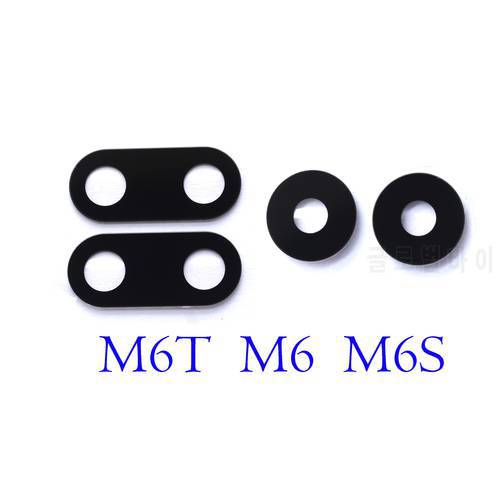 10pcs/lot rear back camera lens for MEIZU M6T M6S M6 with sticker glue