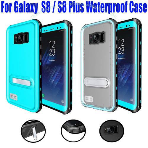 For Samsung Galaxy S8 Plus Case Original RedPepper Dot Series IP68 Waterproof Diving Underwater PC + TPU Armor Cover S808