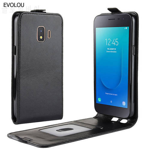 Vertical Flip Leather Case For Samsung Galaxy J2 Core Case Magnetic Phone Case For Samsung J2 J260 J260F 5.0&39&39 Back Cover Bag