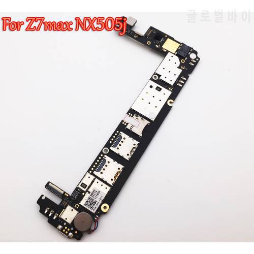 Tested Full Work Unlock Motherboard For ZTE Nubia Z7max Z7 max NX505j Mainboard Logic Circuit Electronic Panel FPC