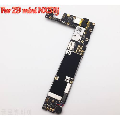 Tested Full Work Unlock Motherboard For ZTE Nubia Z9 mini NX511j Mainboard Logic Circuit Electronic Panel FPC