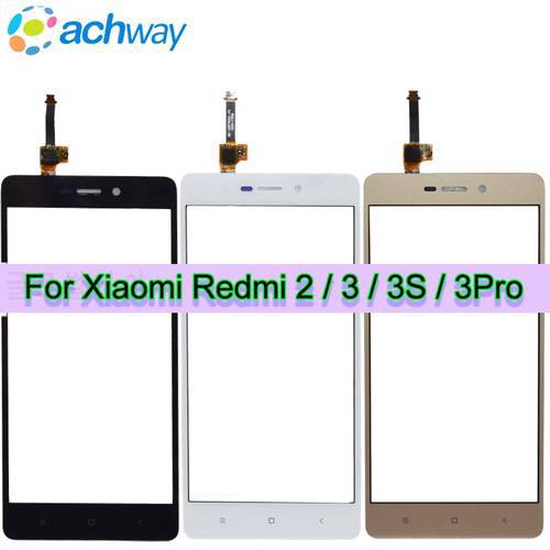 New Touch Screen Panel Replacement For Xiaomi Redmi 3s 3 3 Pro Touch screen For Redmi 2 3Pro Digitizer Sensor Front Touch Glass