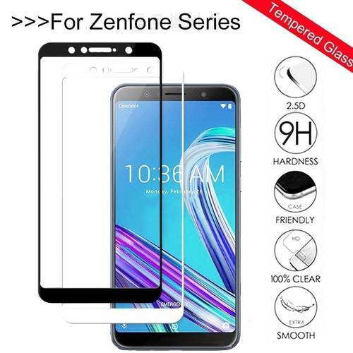 Tempered Glass For ASUS Zenfone Max Pro M1 ZB602KL ZB555KL 5 5Z Live L1 ZA550KL ZE620KL ZS620KL 6Z 6 ZS630KL Screen Protector 9H