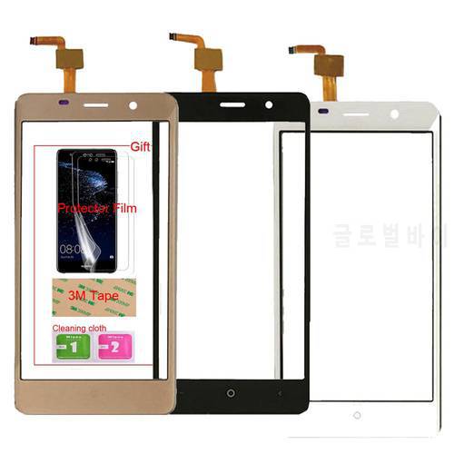5.0&39&39 Mobile Phone TouchScreen Mobile Phone For Leagoo M5 Touch Screen Glass Digitizer Panel Lens Sensor Free Adhesive
