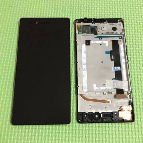 100% Original New Best Working Sensor LCD Display Touch Screen Digitzer Assembly+Frame For Lenovo VIBE Shot MAX Z90 z90a40 z90-7
