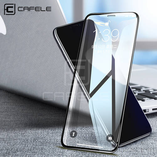 CAFELE Full Tempered Glass for iPhone X XS Max XR Screen Protector for iPhone 13 11 12 Pro Max Mini Ultra Thin Full Covered Film