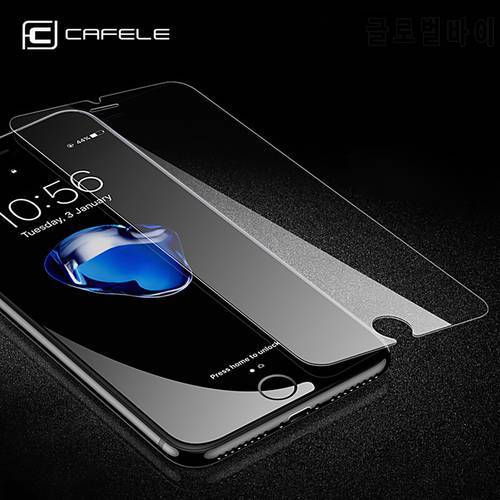 CAFELE Screen Protector For iPhone 13 11 12 Pro Max 11 Pro Max XS X XR SE 8 7 6 6s Plus Tempered Glass 2.5D Not Full Cover Film