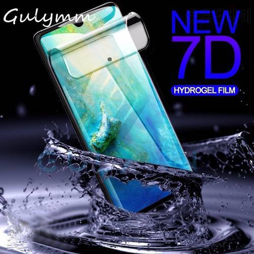 7D Full Protective Soft Hydrogel Film For Huawei P30 20 40 Mate 20 Lite Pro Cover Screen Protector Honor 10 Lite P Smart Film