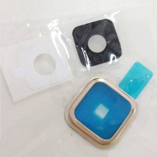 (100PCS/Lot) For Samsung Galaxy S5 SM-G900F Back Rear Camera Glass Lens Cover