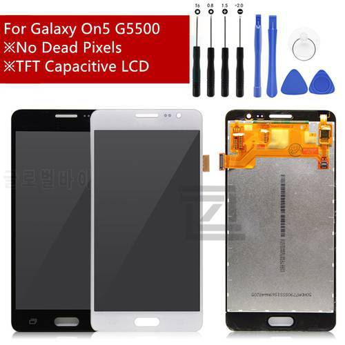 For Samsung Galaxy On5 LCD Display Touch Screen Digitizer LCD Display for Galaxy On 5 G5500 G550FY G550T Assembly Repair Parts