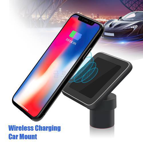 Magnetic Car Mount Wireless Charger Fast Qi Charger for Samsung S8 S9 Plus Note 9 with Stand Air Vent Car Phone Holder Charger
