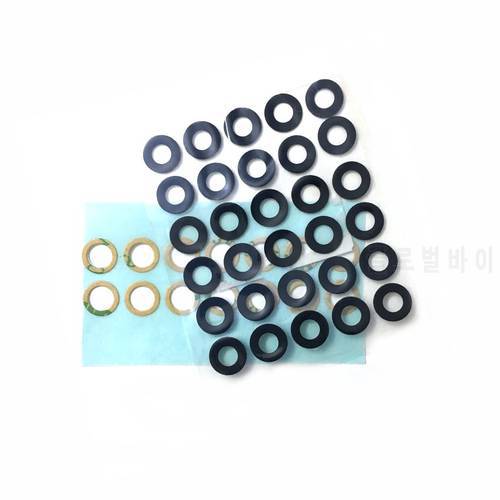 100pcs Camera Glass Lens For iphone 7 7 Plus 8 8 Plus X XR XS Max Rear Bcak Camera Glass Cover With Adhesive Sticker Parts