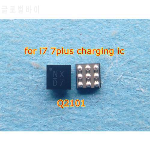 10pcs/lot Original For iphone 7 7plus Q2101 NXC9 usb charging charger ic chip 9pins