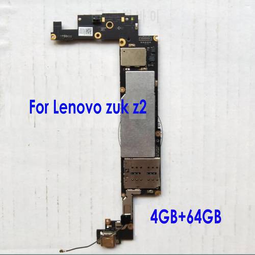 Original Tested Well Mainboard Circuits Flex Cable For Lenovo ZUK Z2 4GB + 64GB Motherboard card fee chipsets phone parts