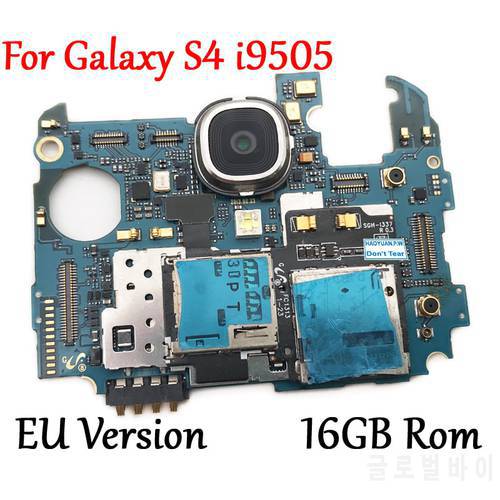 Tested 100% Work Unlock Motherboard For Samsung Galaxy S4 I9505 Logic Circuit Electronic Panel With Full Chips