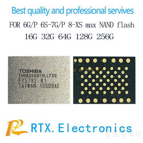 Original New 512G Memory Chip For IPhone 6s 6sPlus 7 7plus SE iPad Pro Nand Flash IC Memory Expansion HDD Expand Capacity Chip