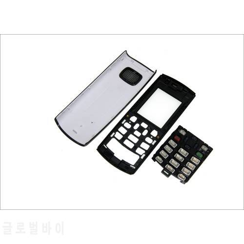 Complete front cover keyboard For Nokia X1 X1-00 X1-01 3310 301 Double Sim battery back cover High quality housing case Keypad