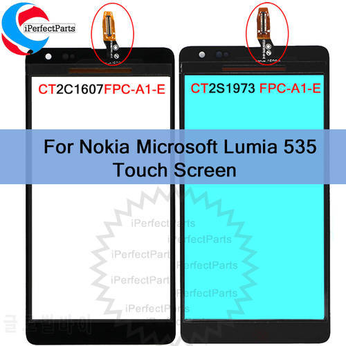 Touch Screen 5.0&39 For Nokia Microsoft Lumia RM-1090 535 N535 2S 2C TouchScreen CT2S1973 CT2C1607 Digitizer Sensor Panel Glass