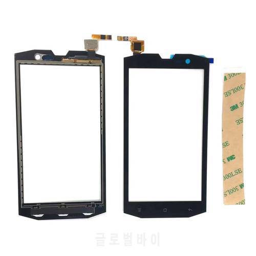 High quality For Vertex Impress Grip Touch Screen Glass Lens Digitizer Front Glass Sensor With Adhesive Tape Replacement