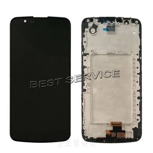 For LG K10 LTE K420N K410 K430 LCD Display with Touch Screen Digitizer Assembly Black White 5.3&39&39