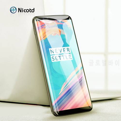 For Oneplus 5T 6 3T 5 3 1+6T Tempered Glass Screen Full Cover For Oneplus 7 6T 5T 6 5 3T Full Cover Screen Protector Glass 1+7