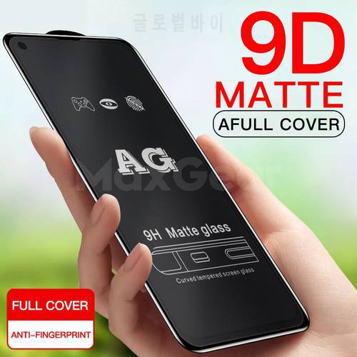9D Anti Fingerprint Matte Glass For Oneplus 6T Screen Protector Frosted Tempered Glass For Oneplus 6 5 5T Glass Film