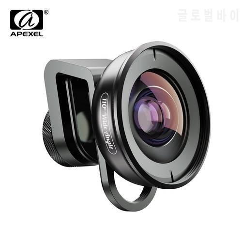 APEXEL HD Camera Phone Lens kit 110 degree 4K Wide angle lens CPL starfilter for iPhonex Samsung s9 all smartphone drop-shipping