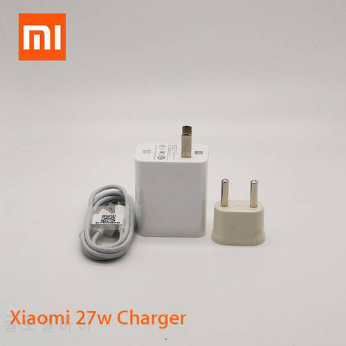 Original 27w charger for xiaomi mi 9 redmi K20 pro k30 QC 3.0 Charge wall Charger adapter mi9 20w wireless chargers 20V 12V