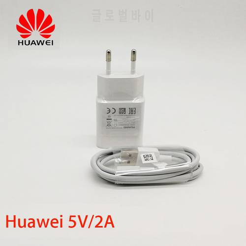 Original huawei Charger 5V 2A Adapter Micro usb cable honor 8X 7x 7a 6a y7 y6 2017 y3 P8 lite y7 prime 2018 Y9 p smart 2019