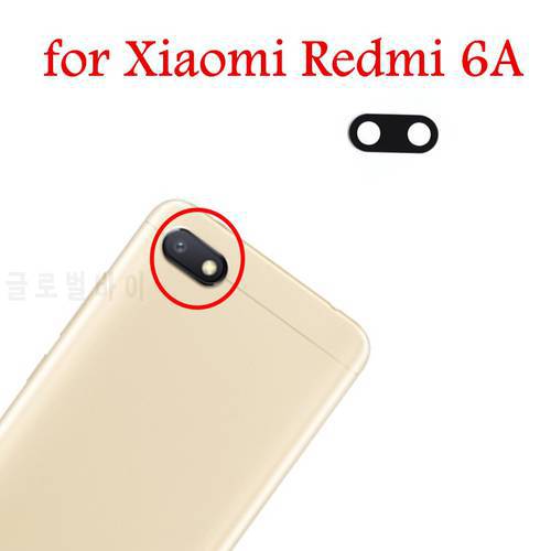2pcs for Xiaomi Redmi 6A Back Camera Glass Lens Rear Camera Glass with 3M Glue for Xiaomi Redmi 6 Replacement Repair Spare Parts