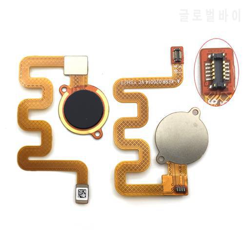 4 Color For Xiaomi mi A2 lite Fingerprint Home Menu Button Flex Cable For Redmi 6 pro Replacement Parts