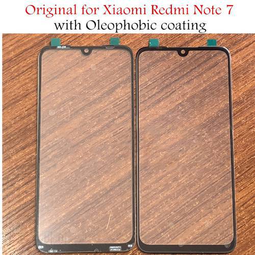 for Xiaomi Redmi Note 7 Touch Screen Sensor Glass Panel Touchscreen Panel Front Outer Glass Replace Parts Repair