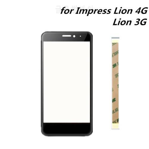 New 5.0inch For VERTEX IMPRESS LION 4G touch Screen Glass sensor panel lens glass replacement for vertex lion cell phone
