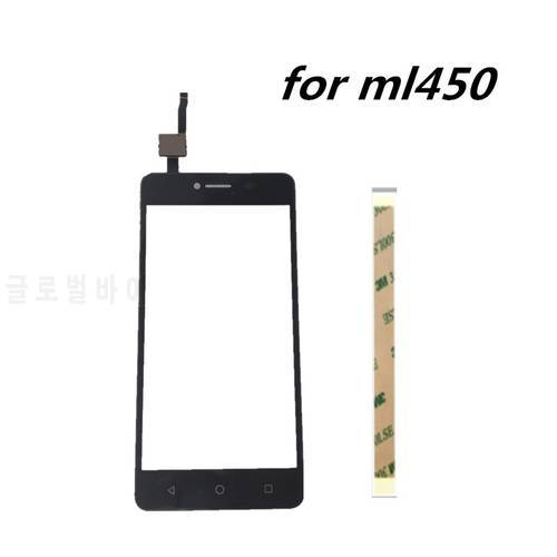 New 5.0inch For DEXP Ixion mL450 touch Screen Glass sensor panel lens glass replacement for DEXP Ixion mL450 cell phone