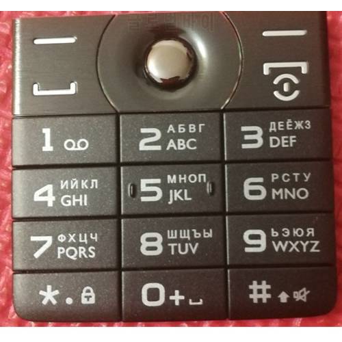 Keypads for Philips E570 Cellphone,Original PHIXFTOP Ker Button for Xenium CTE570 Mobile Phone,Russian Alphabet